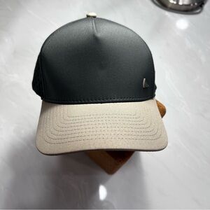 Salt Mafia Flex Two-Tone Gray and Tan Cap Size S/M